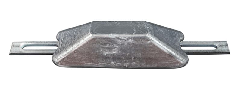 Ánodo de zinc para casco