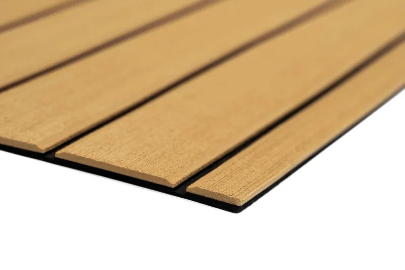 SeaDek 2.5" Teak Full Sheet - Camel / Black